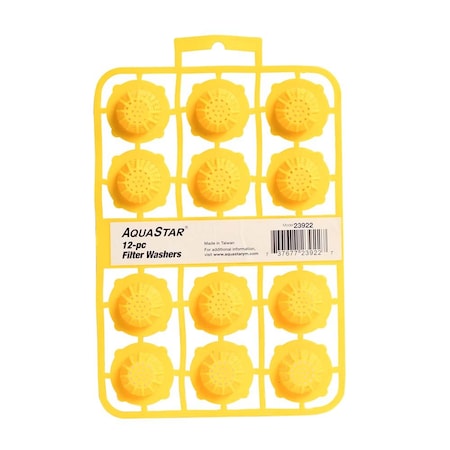 23922 Vinyl Filter Washer 12pc -  THRIFCO PLUMBING, 8430414